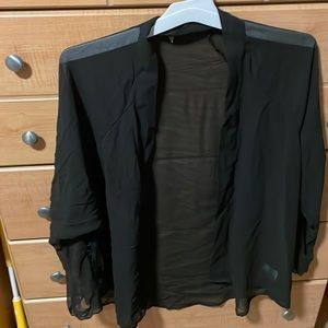 Charlotte Russe sheer cardigan